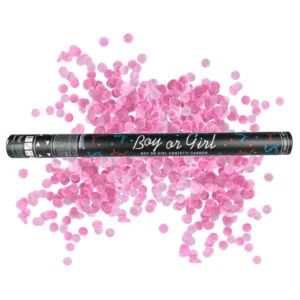 gender reveal decoratie met confetti the Koop