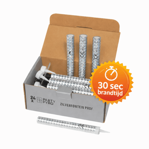 ijsfonteinen 24 stuks 30 seconden