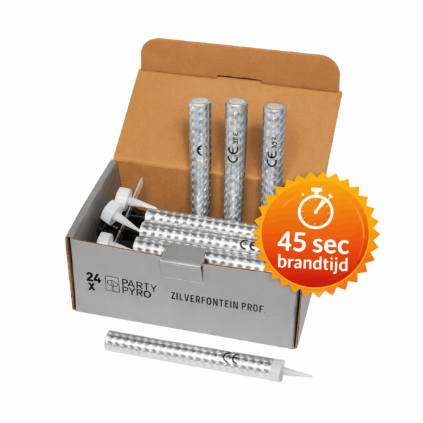 ijsfonteinen 24- stuks 45 seconden