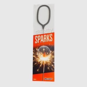 Sterretje cijfer “0” – festief nummer-sparkler