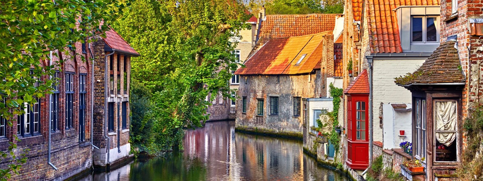Straatbeeld in Brugge