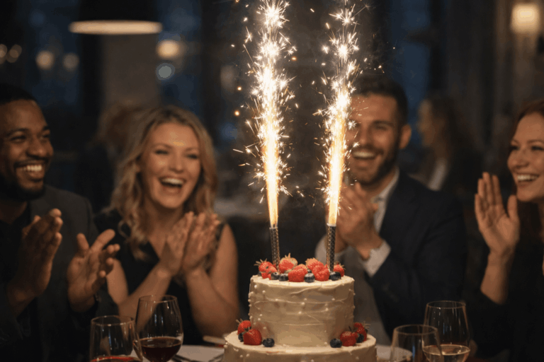 feest ijsfontein taart