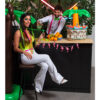 Opblaasbare palmboom als decoratie voor feest of poolparty